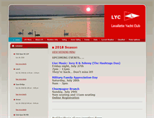 Tablet Screenshot of lavalletteyc.org